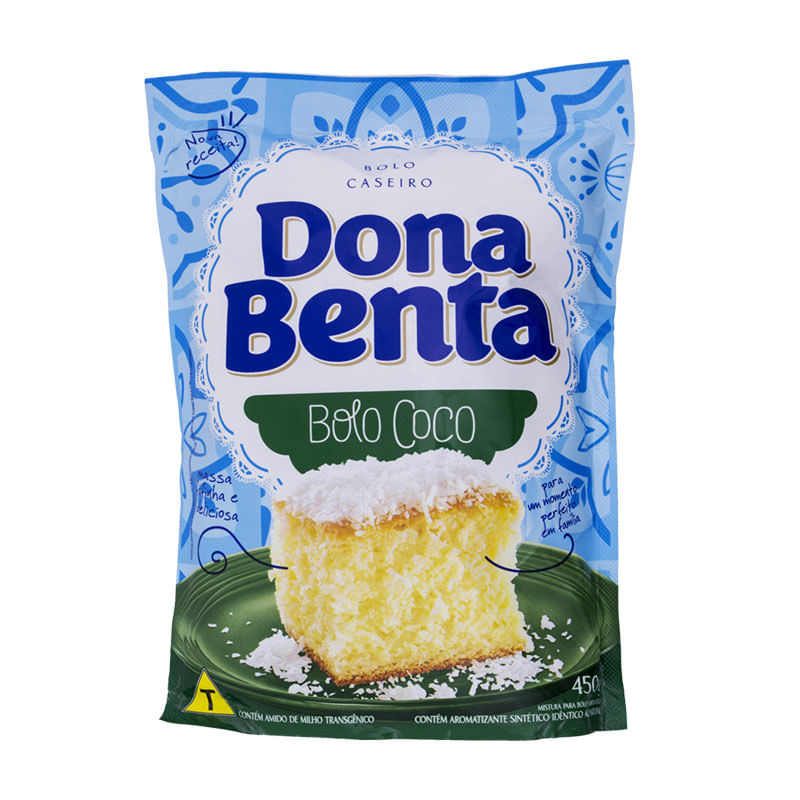Mistura para Bolo Dona Benta Coco 450g 