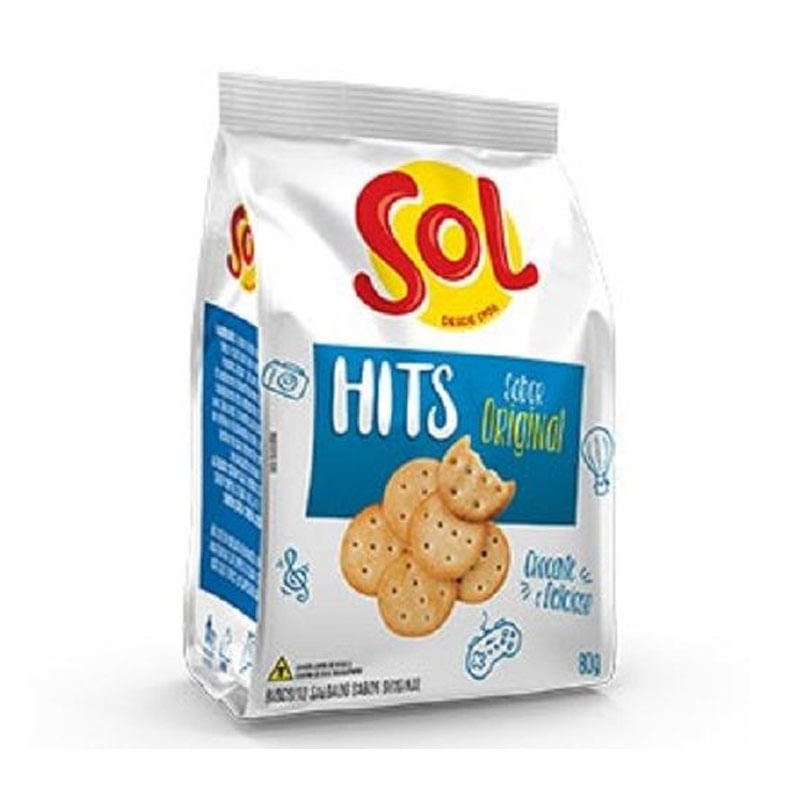 Biscoito Hits Sol Original 80g