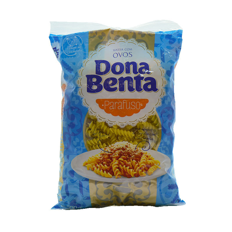Macarrão Parafuso Dona Benta Ovos 500g