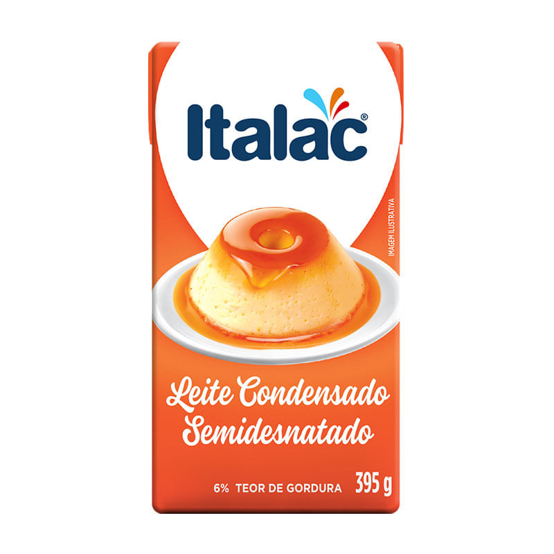 Leite Condensado Italac Semidesnatado 395g