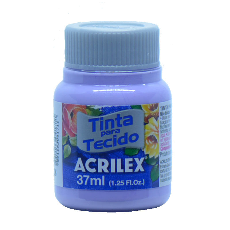 Tinta de Tecido Acrilex Fosca Lilás