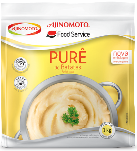 Purê de Batata Ajinomoto 1kg 
