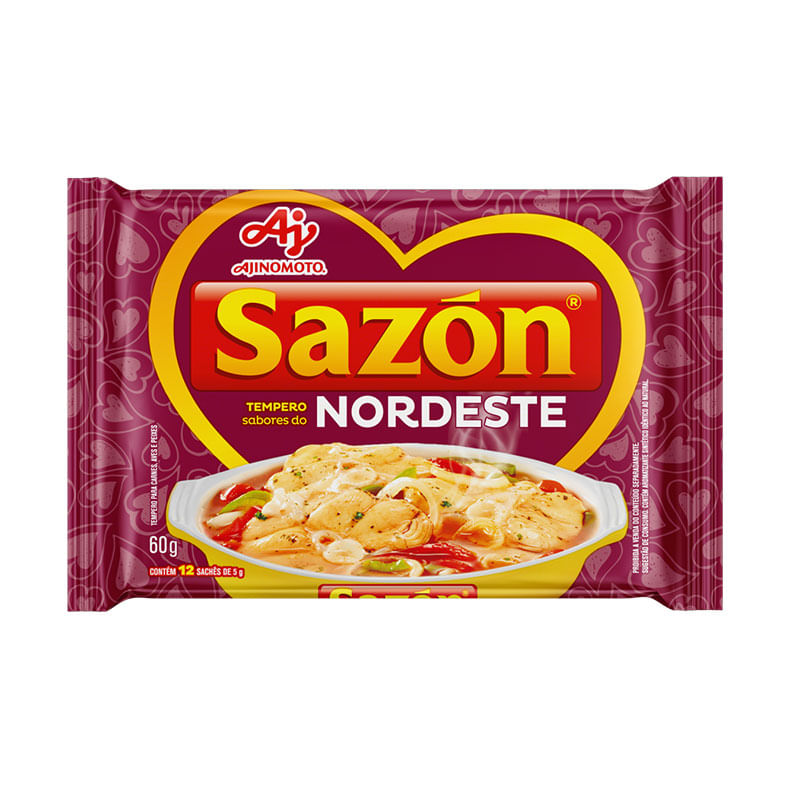 Tempero Sazon Nordeste 60g 