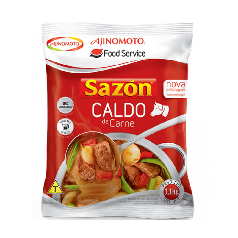 Caldo Sazon Profissional Carne 1,1kg