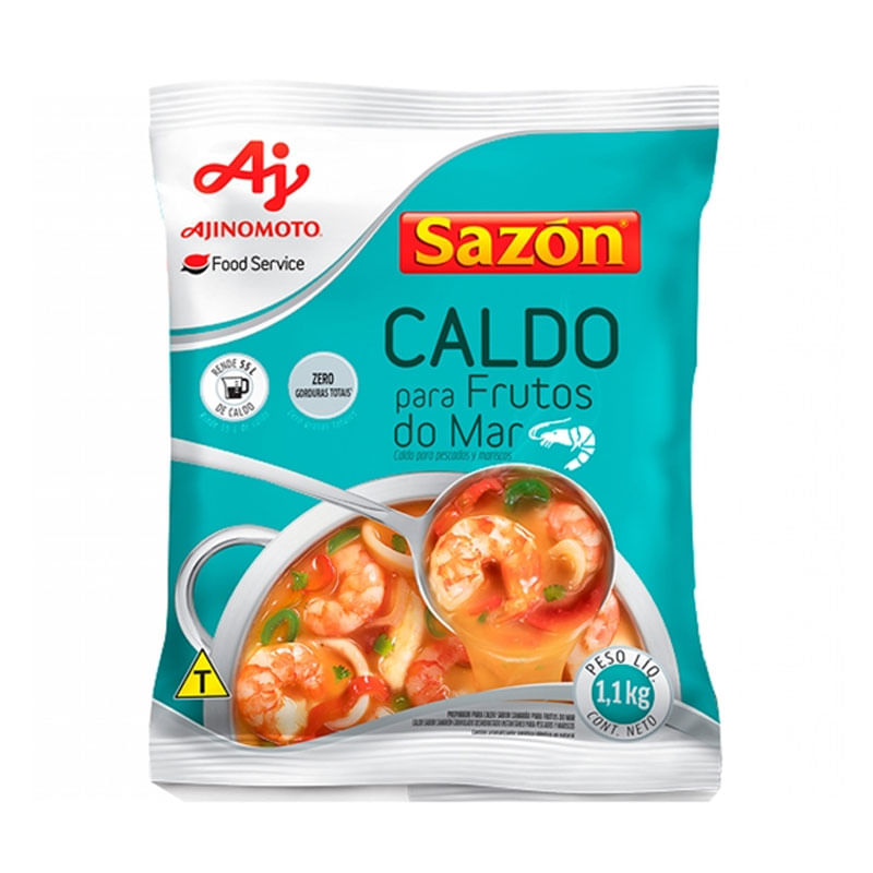 Caldo Sazon Profissional Frutos do Mar 1,1kg 