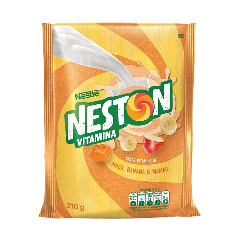 Neston Vitaminado Mamão Banana Maçã 210g