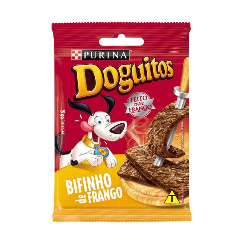 Ração Doguitos Bifinhos Frango 65g