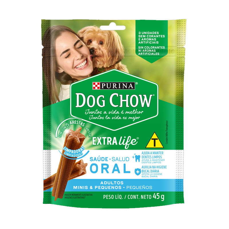 Ração Dog Chow Oral Pequeno 45g