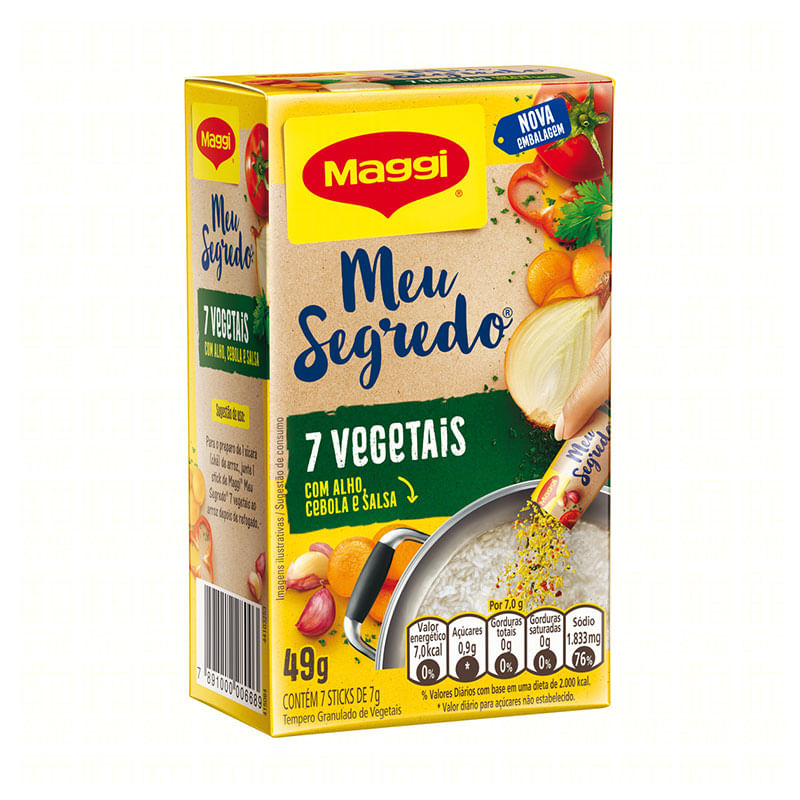 Tempero Maggi Meu Segredo Granulado 7X7G