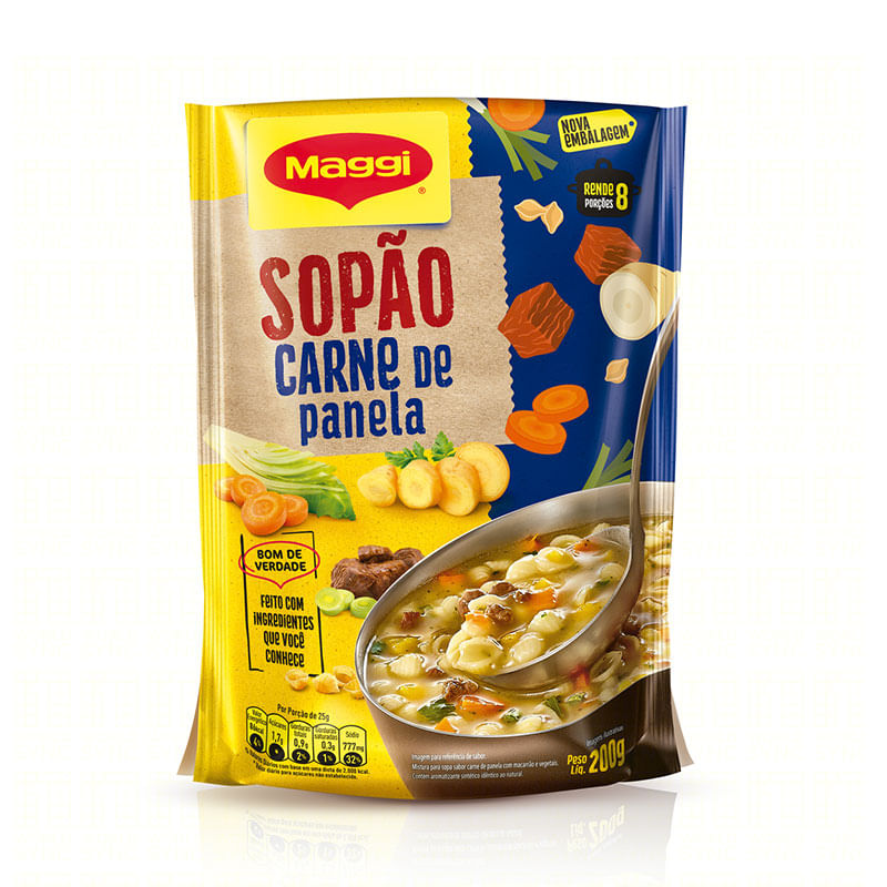 Sopão Maggi 200G Carne Panela