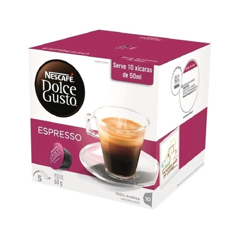 Nescafé Dolce Gusto Espresso 10 Cápsulas 60g