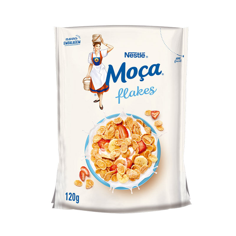 Cereal Matinal Moça Flakes Sachê 120g