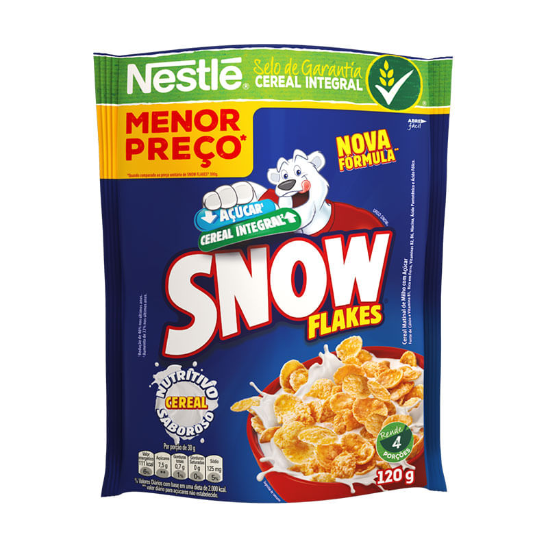 Cereal Matinal Snow Flakes Sachê 120g