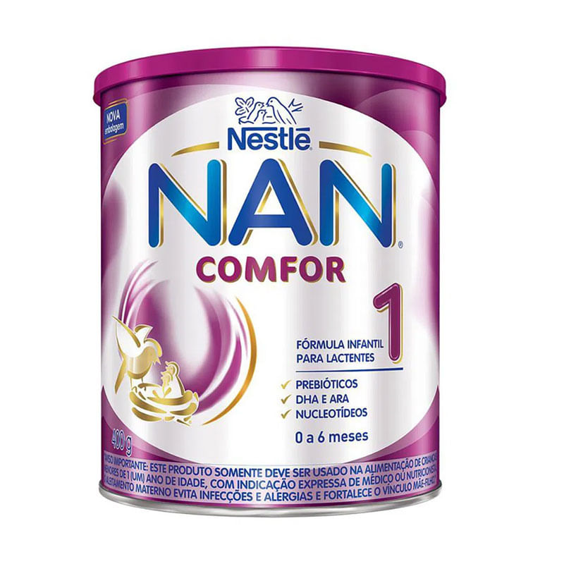 Leite Pó Nan Comfor 1 Fórmula Infantil 400g