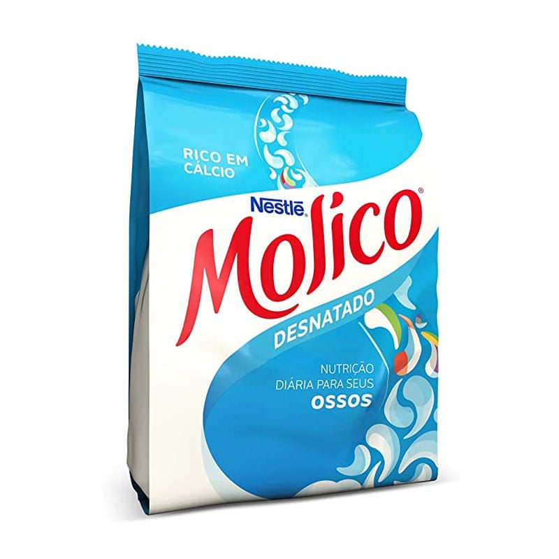 Molico Leite Pó Desnatado Sachê Total Cálcio 500g