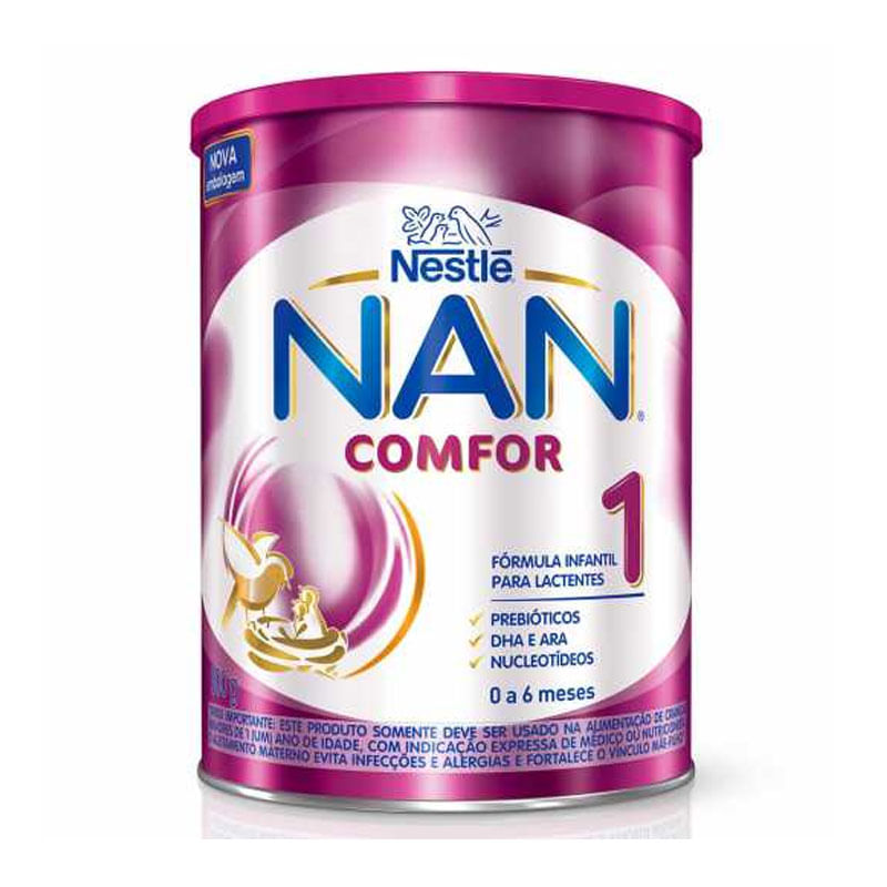 Leite Pó Nan Comfor 1 Fórmula Infantil 800g