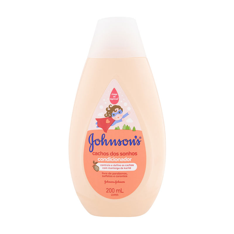 Condicionador Johnsons Baby Cabelos Cacheados 200ml