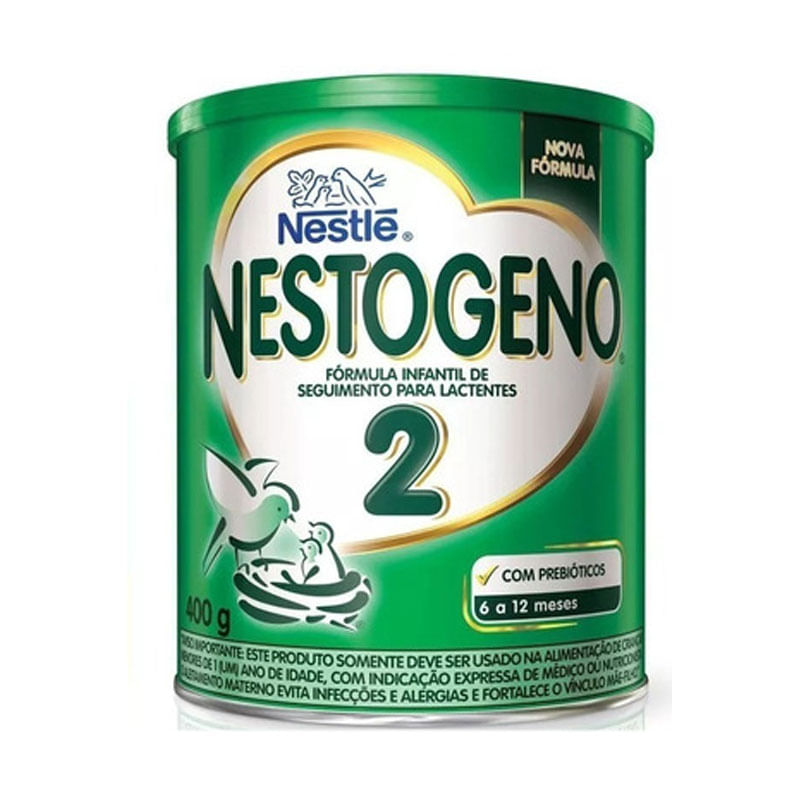Leite Pó Nestogeno 2 Fórmula Infantil 400g
