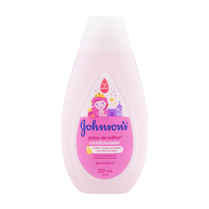 Condicionador Johnsons Baby 200ml Gotas de Brilho