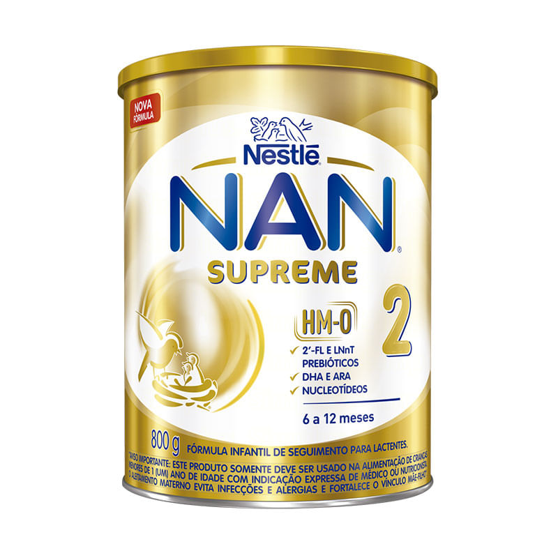 Leite Pó Nan Supreme 2 800G
