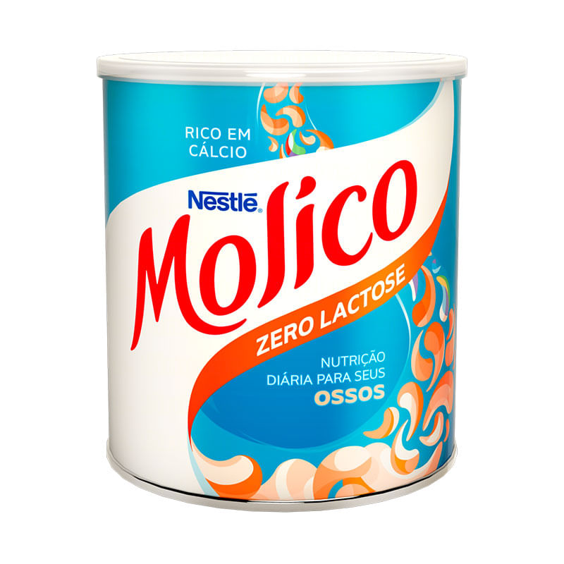 Molico Zero Lactose Composto Lácteo Pó 260G