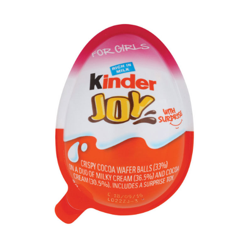Chocolate Kinder Joy Menina 20g 