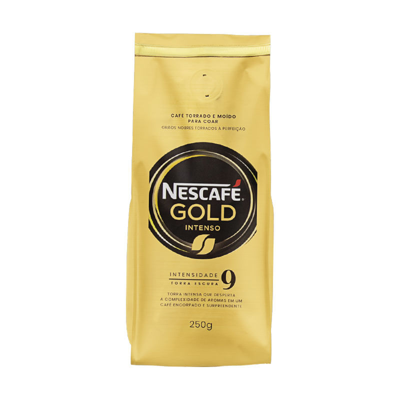 Nescafé Gold Torrado Moído Intenso Sachê 250g
