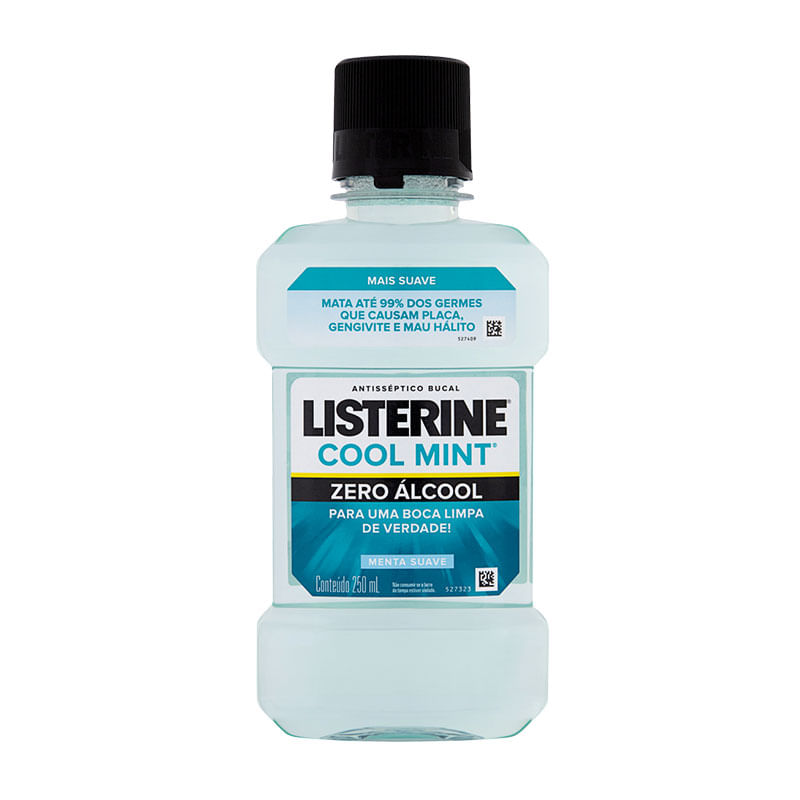 Antisseptico Bucal Listerine 250ml Menta