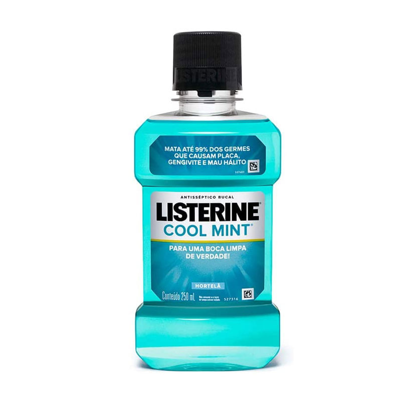 Antisseptico Bucal Listerine 250ml Hortelã