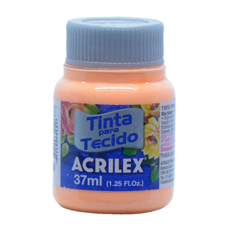 Tinta de Tecido Acrilex Fosca Salmão