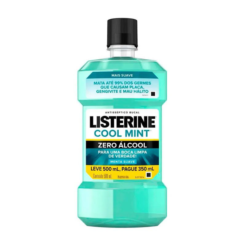 Antisseptico Bucal Listerine 500ml Zero