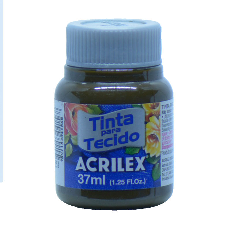 Tinta de Tecido Acrilex Fosca Sepia