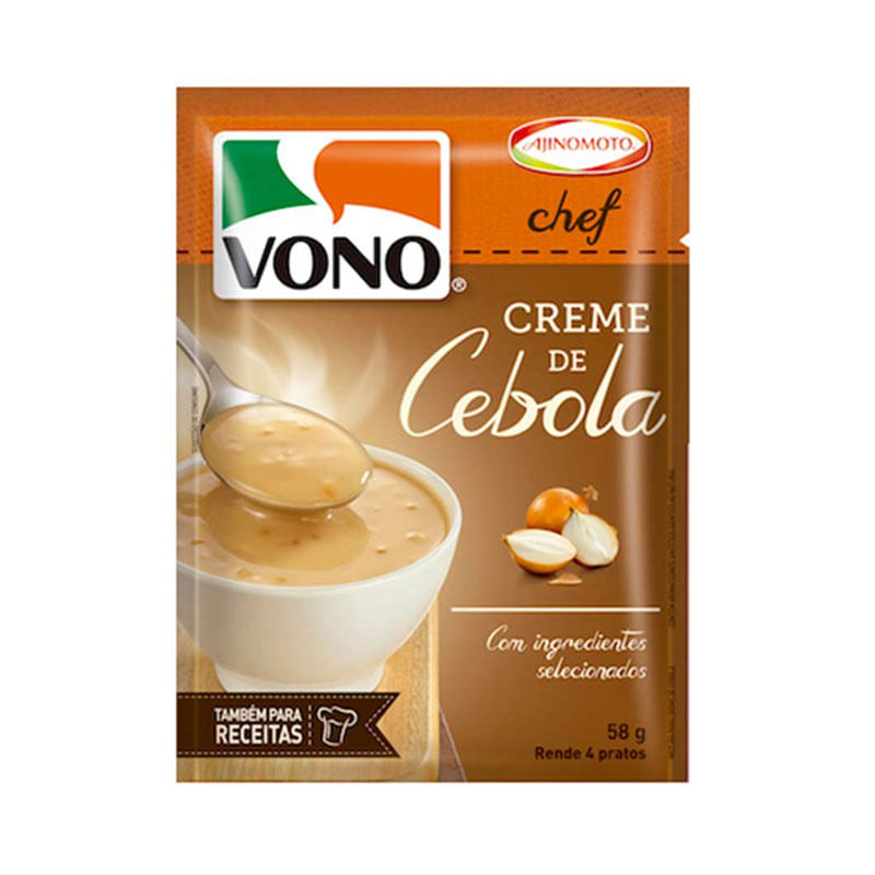 Sopa Vono Chef 58g Creme de Cebola