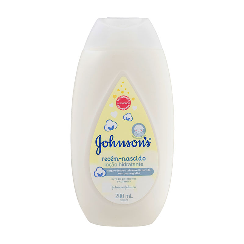 Loção Hidratante Johnsons Baby 200ml Recém Nascido
