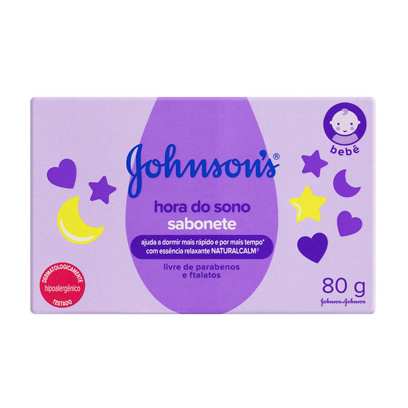 Sabonete Johnsons 80g Baby Hora do Sono
