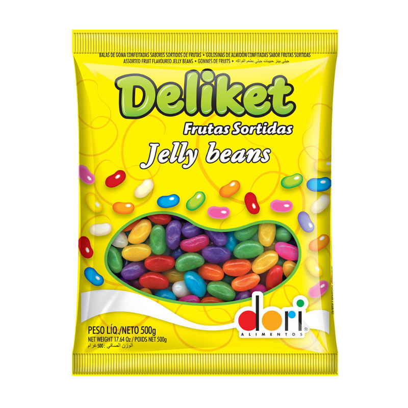 Deliket Goma Frutas Sortidas 500g