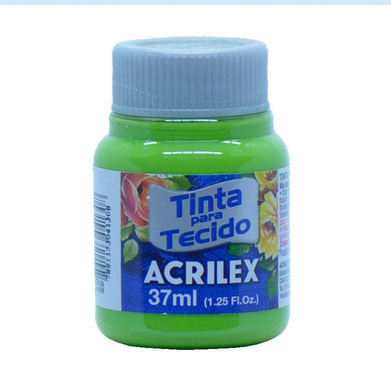 Tinta de Tecido Acrilex Fosca Verde Folha