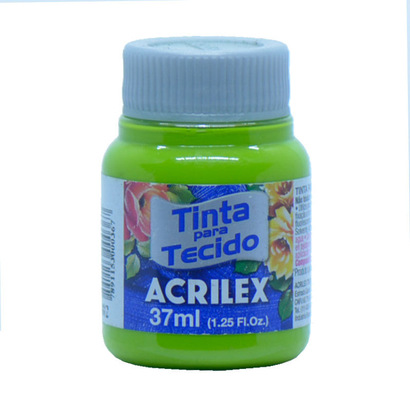 Tinta de Tecido Acrilex Fosca Verde Maçã