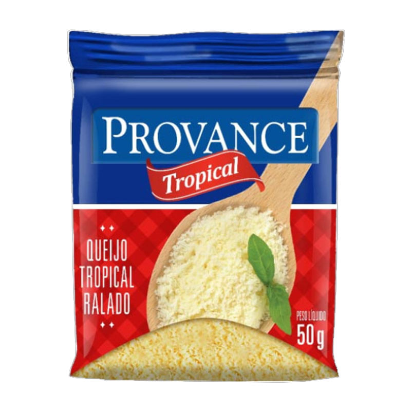 Queijo Parmesão Ralado Provance Tropical 50g