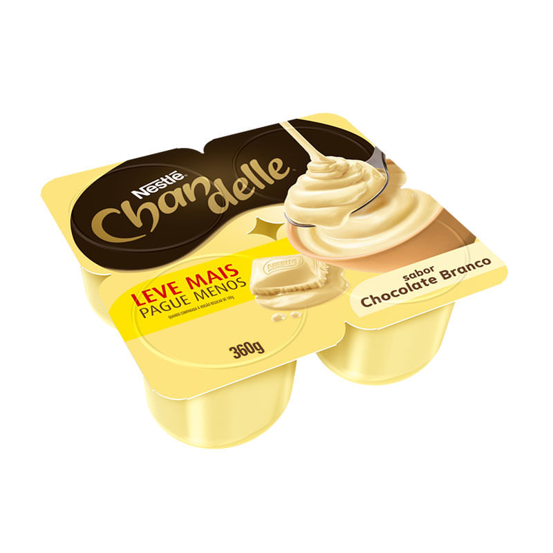 Chandele Branco Leve Mais Pague Menos 360g