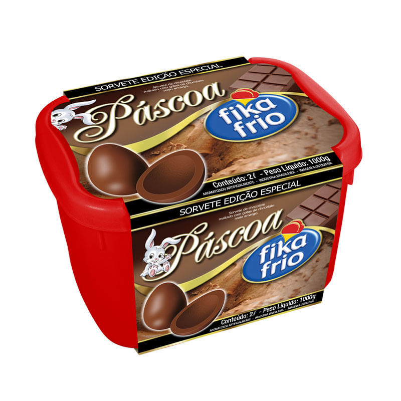 Sorvete Fika Frio 2L Edição Especial