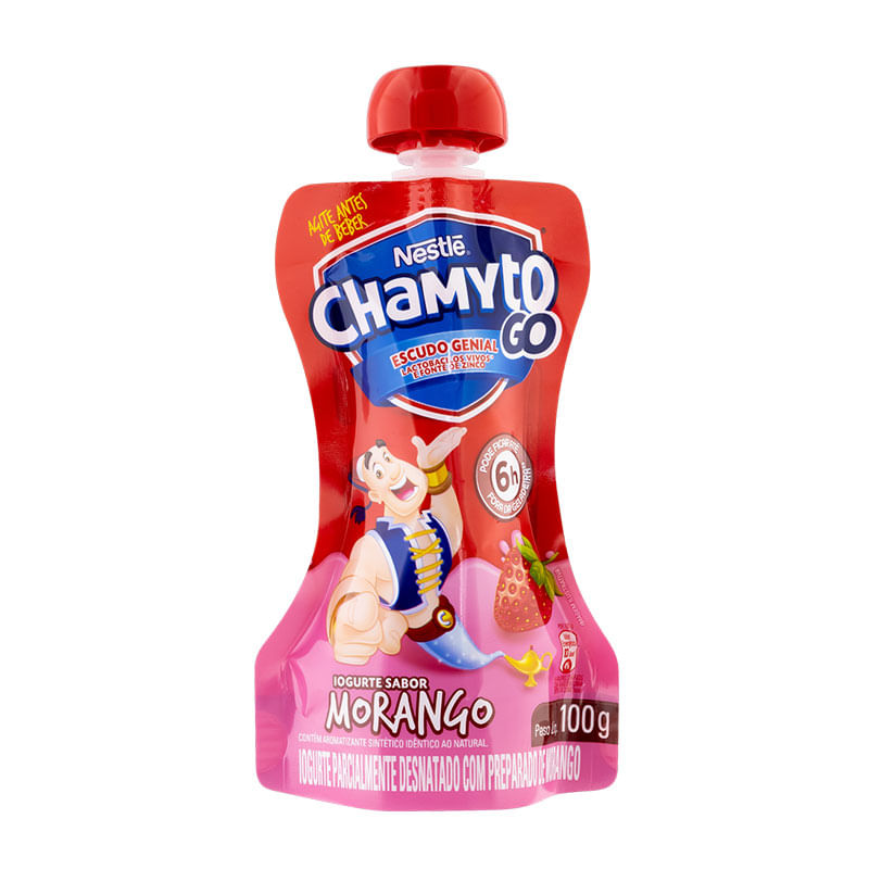 Chamyto Go Iogurte Liquido Morango Nestlé 100g