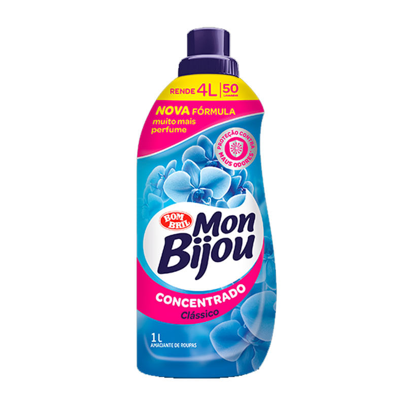 Amaciante Concentrado Mon Bijou Clássico 500ml