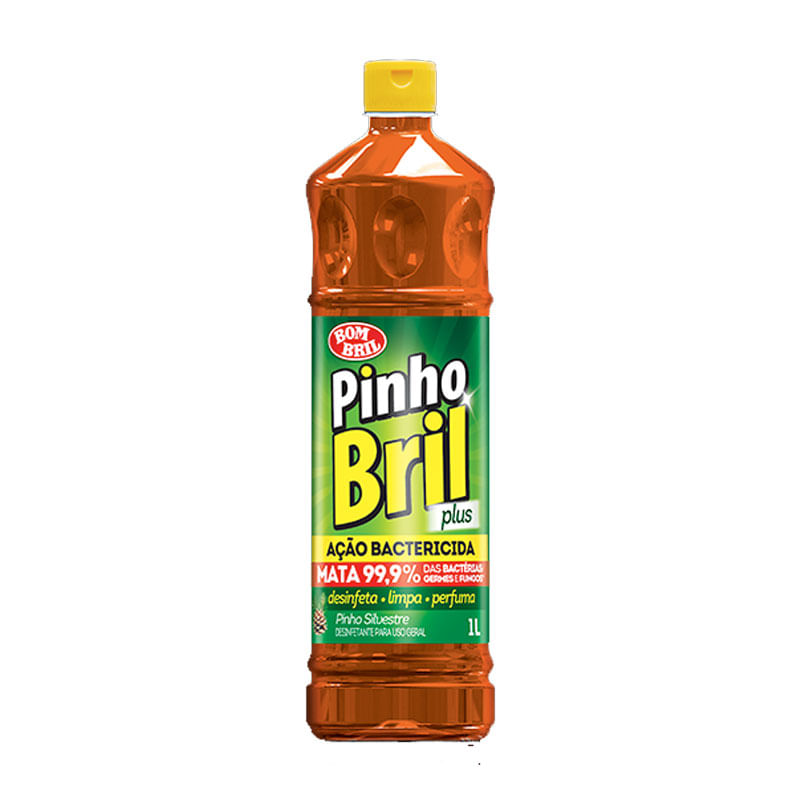 Desinfetante Bombril Pinho Brilho Silvestre Plus 1l