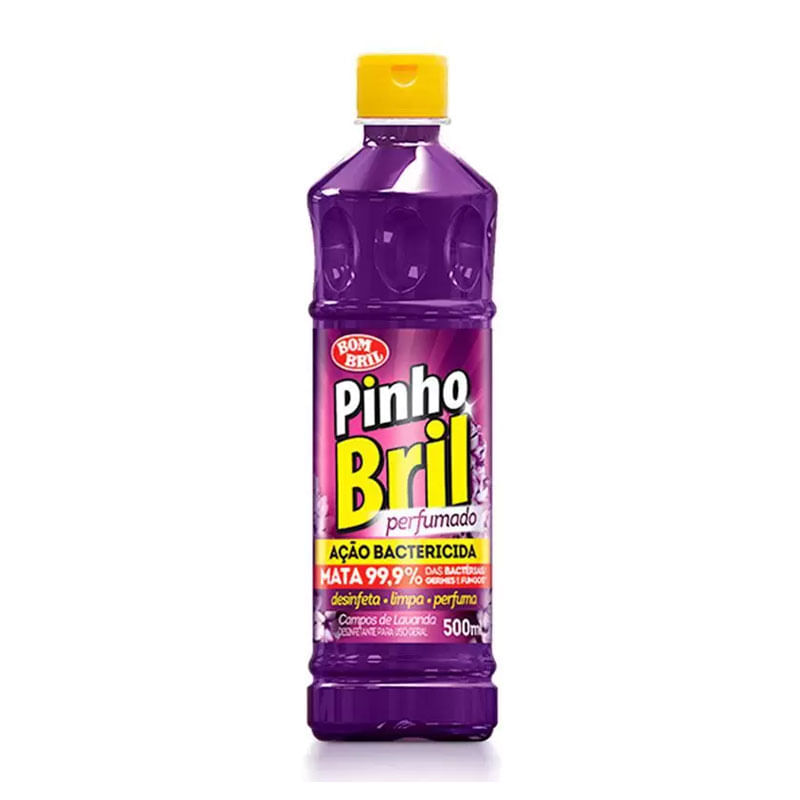 Desinfetante Pinho Brilho Campos de Lavanda 500ml
