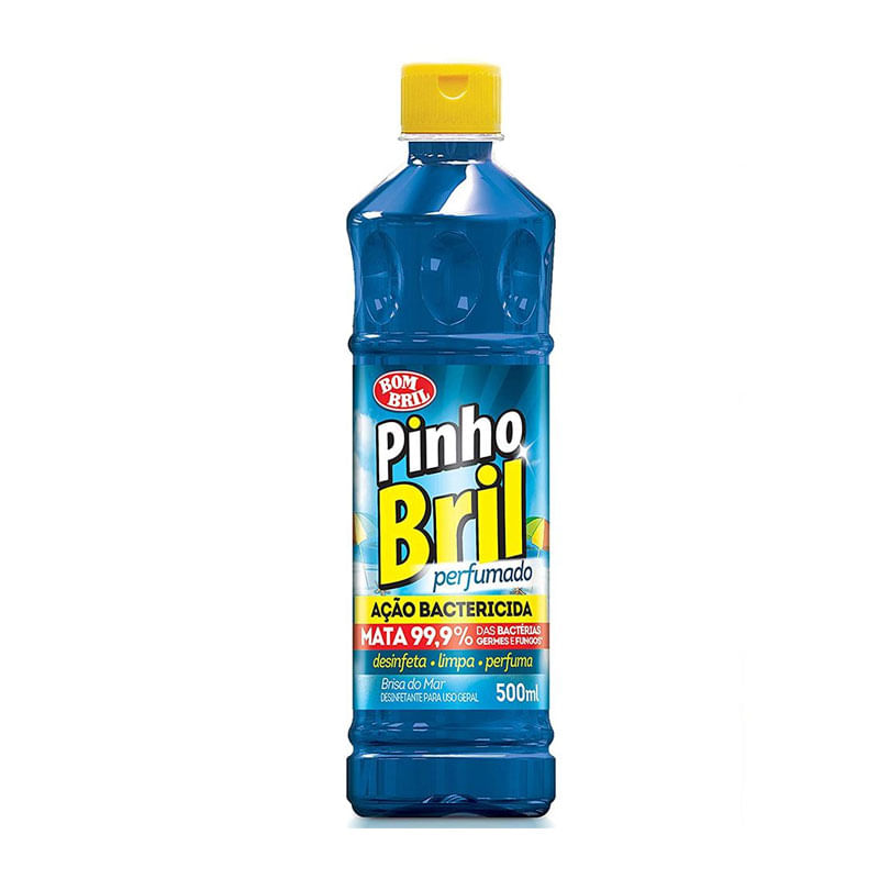 Desinfetante Pinho Brilho Brisa do Mar 500ml