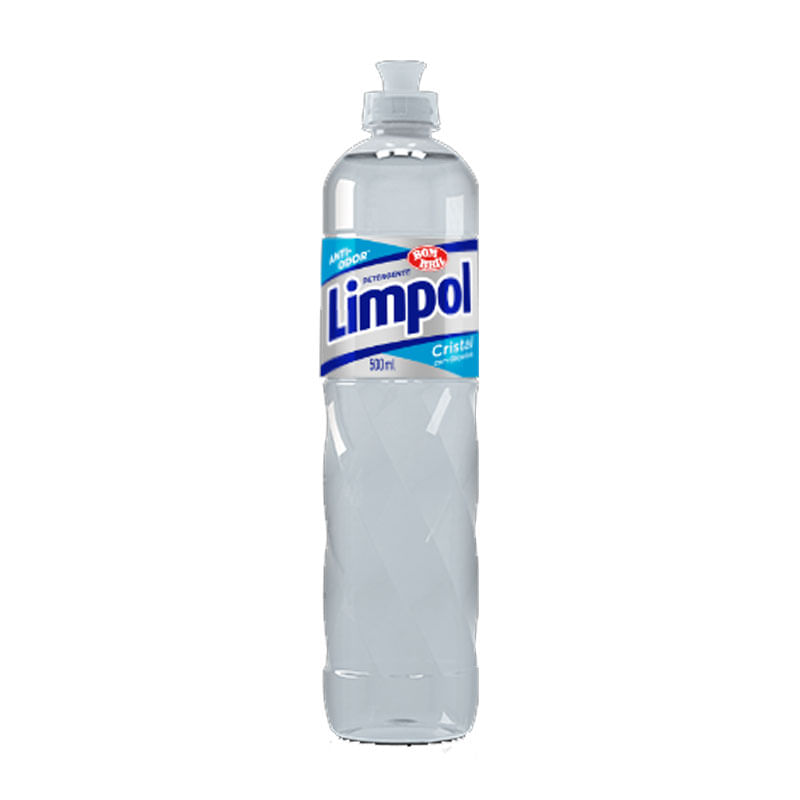 Detergente Liquido Limpol Cristal 500ml