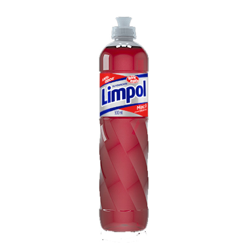 Detergente Liquido Limpol Maçã 500ml