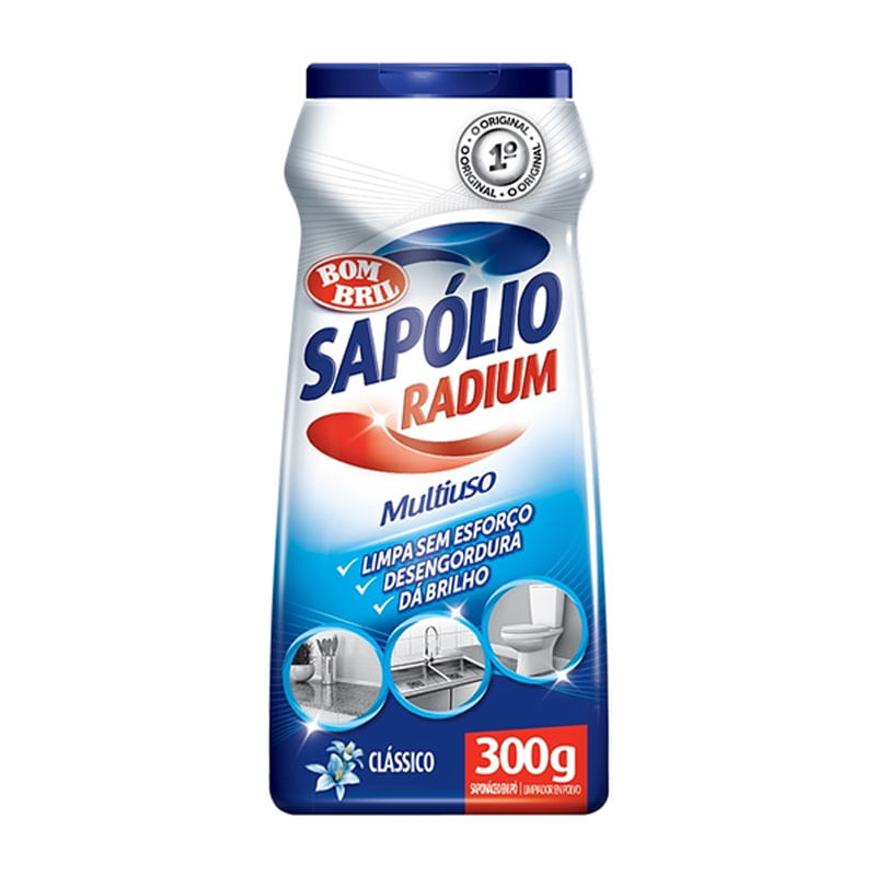 Sapolio Radium Pó Classico 300g