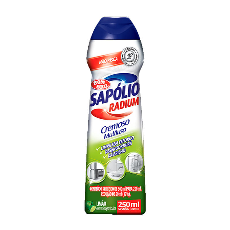 Sapolio Radium Cremoso Limão 250ml